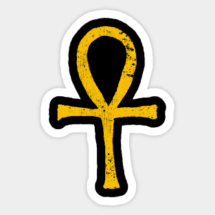 Ankh Hieroglyph Sticker